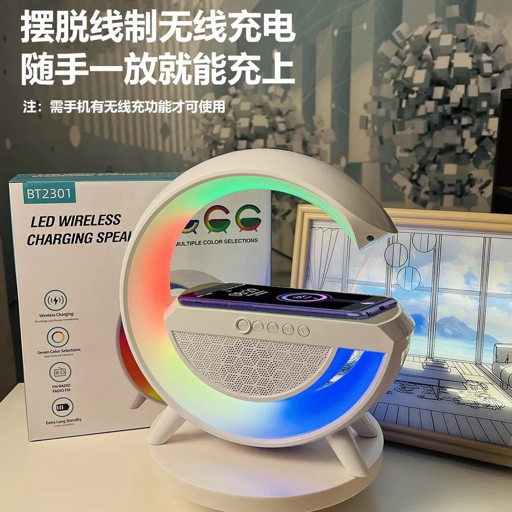 无线充音乐台灯 💡