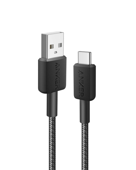 Anker 322 USB-A to USB-C Cable (3ft Braided)